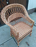 Крісло з лози Звичайне, фото 7