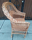 Крісло з лози Звичайне, фото 8