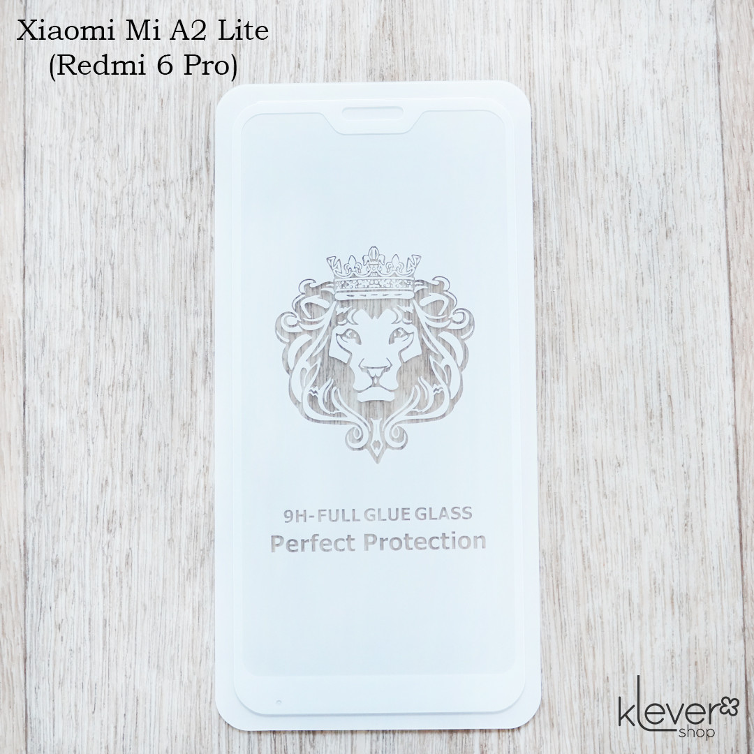 Захисне скло для Xiaomi Mi A2 Lite (Redmi 6 Pro), Full Glue