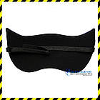 Маска для сну Silenta Cat (кріп-сатин), gold/yellow, фото 2