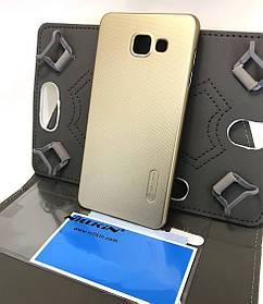 Чехол накладка для Samsung A7 2016, A710 на заднюю панель Nillkin и пленка