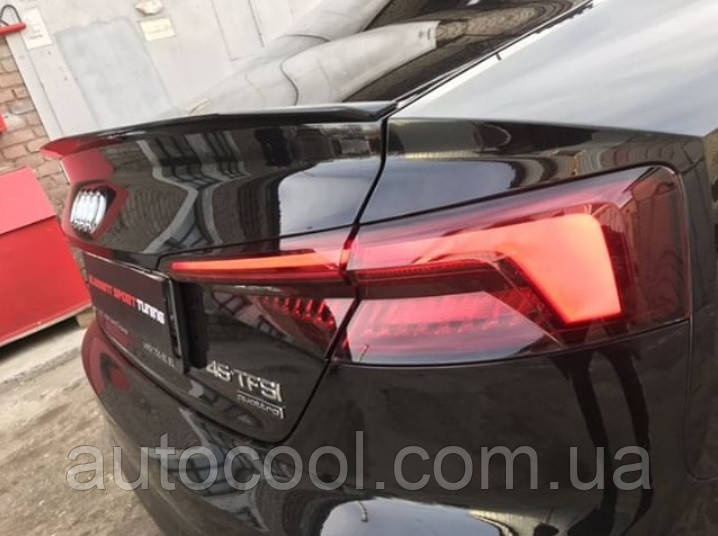Спойлер багажника ( лип спойлер, шабля, качиний хвостик ) Audi A5 B9 2016+ р. в. купе