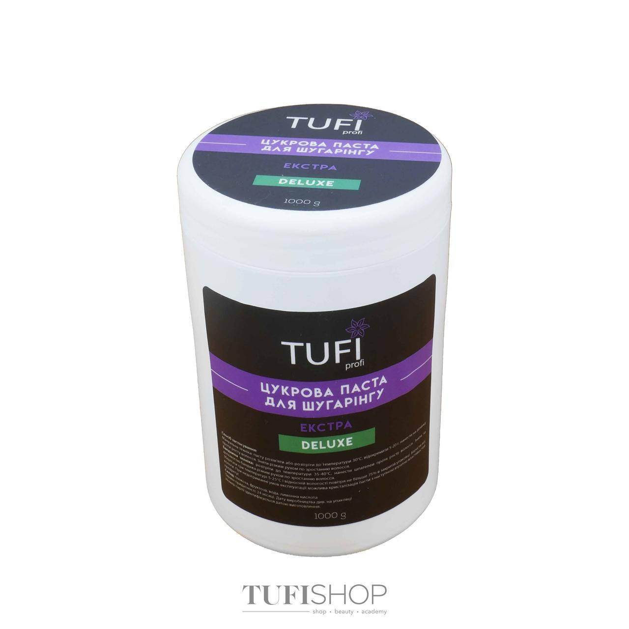 

Сахарная паста для шугаринга TUFI profi Deluxe экстра 1000 г