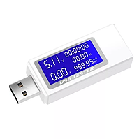 USB-тестер Keweisi (KWS-1705A) для вимірювання напруги, місткості, струму