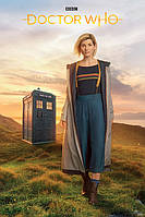 Постер плакат "Доктор Хто (13-й Доктор) / Doctor Who (13th Doctor)" 61x91.5см (ps-00763)