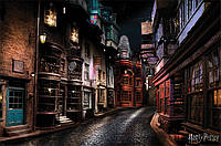 Постер плакат "Гарри Поттер (Косой Переулок) / Harry Potter (Diagon Alley)" 91.5x61см (ps-00749)