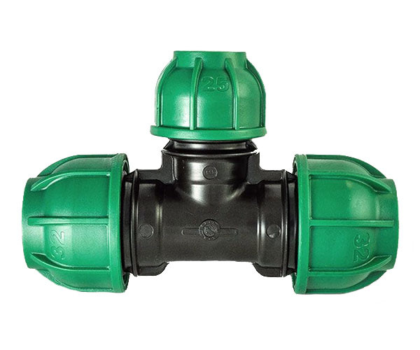 Трійник 32х25х32 мм редукційний Irritec