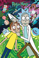 Постер плакат "Рик и Морти (Смотри) / Rick and Morty (Watch)" 61x91.5см (ps-00229)