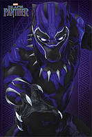 Постер плакат "Чёрная Пантера (В Ожидании) / Black Panther (Glow)" 61x91.5см (ps-00211)