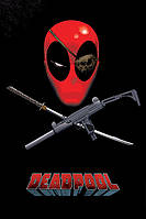 Постер плакат "Дэдпул / Deadpool (Eye Patch)" 61x91.5см (ps-00195)