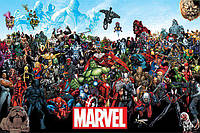 Постер плакат "Marvel (Universe)" 91.5x61см (ps-0049)