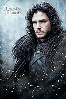 Постер плакат "Игра Престолов (Джон Сноу) / Game of Thrones (Jon Snow)" 61x91.5см (ps-0032)