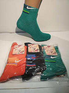 Шкарпетки жіночі спортивні укорочені "Nike" 23-25 р. (Демісезонні) Варос