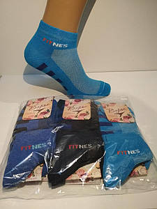 Шкарпетки жіночі укорочені спортивні стрейч 23-25 р. (Літні/сітка) Варос