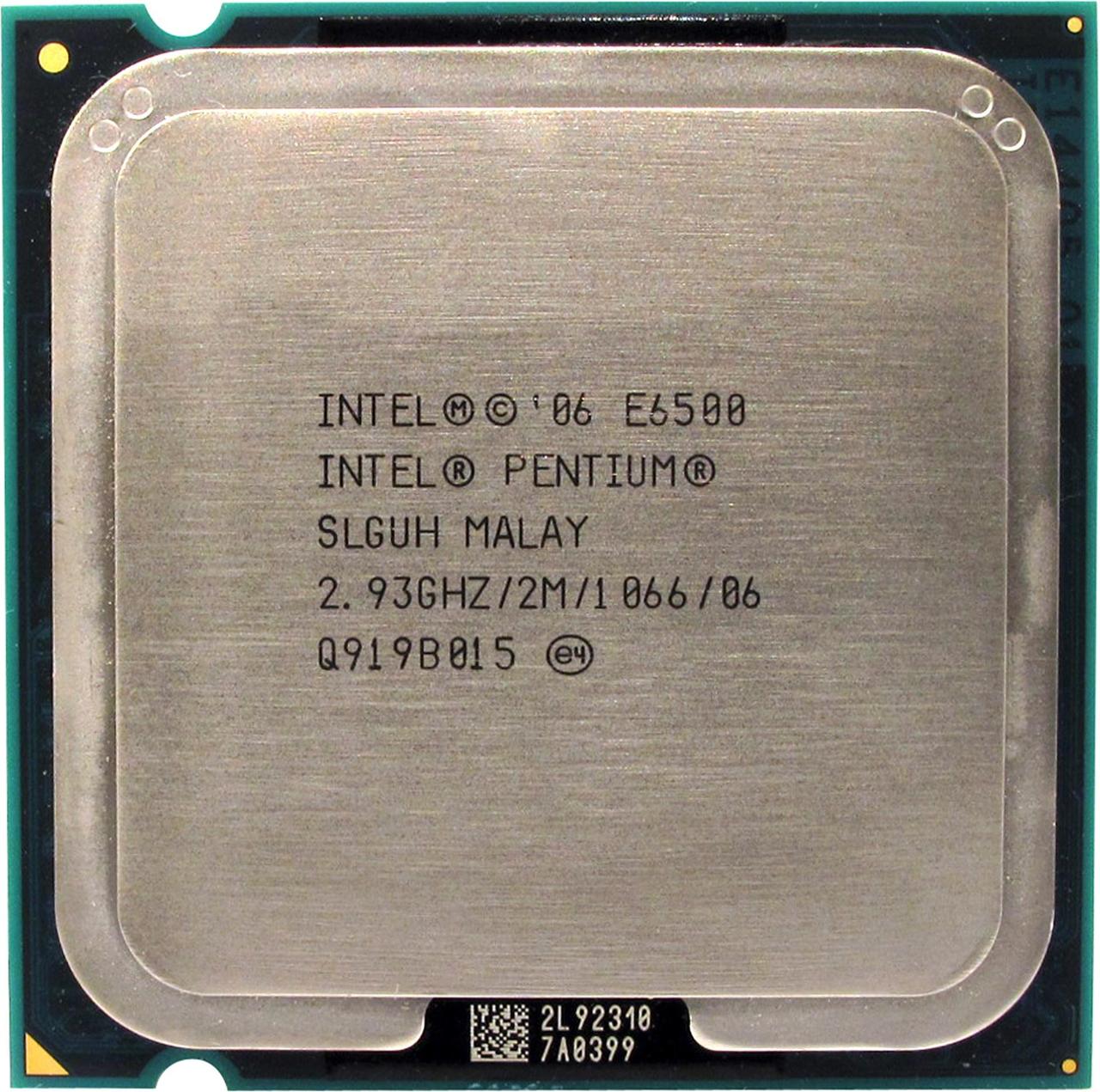 Купить Процессор Intel Pentium Dual-Core E6500 2.93GHz/2M/1066 (SLGUH ...