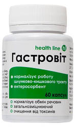 Дієтична добавка Гастровіт для шлунково-кишкового тракту 60 капс.