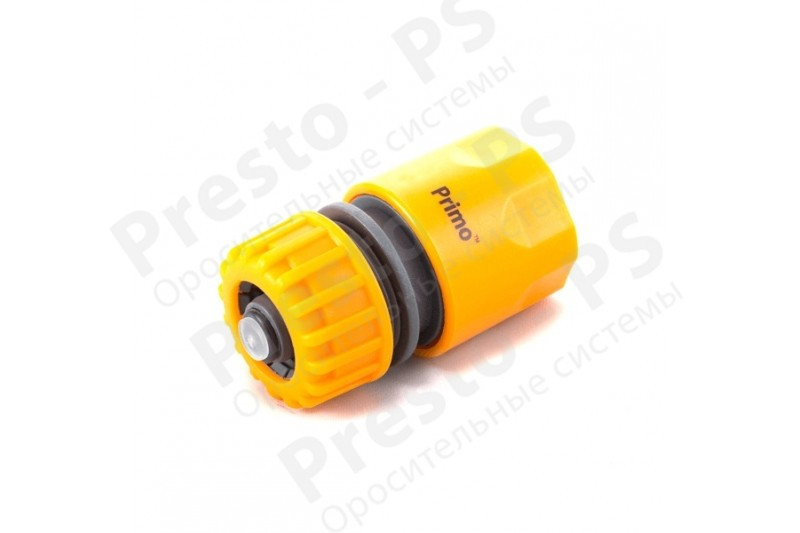 Коннектор Presto-PS для шланга 1/2"-5/8" с аквастопом (5810)