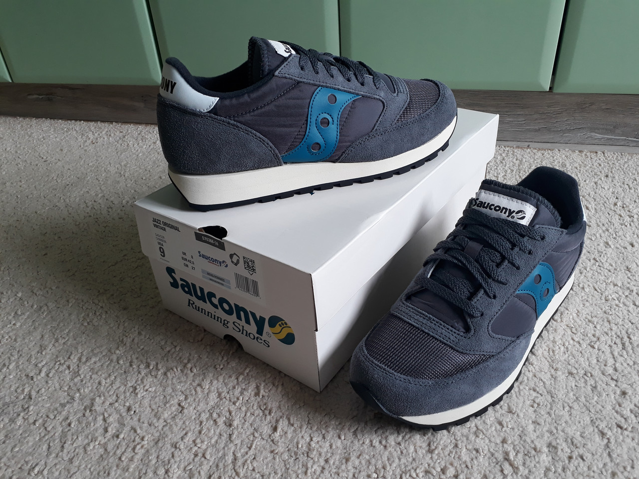 Чоловічі кросівки Saucony Jazz Original Vintage S70368-59 Оригінал 46.5 (30 см)