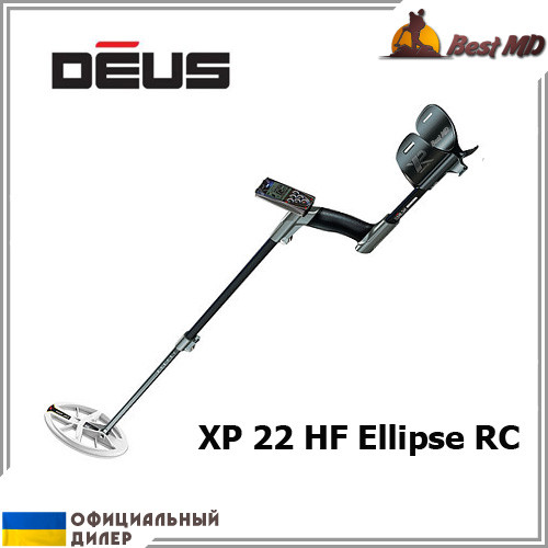 Металошукач XP Deus 22 HF Ellipse RC, фото 1