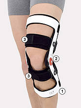 Стабілізатор для спортсменів Reh4Mat ATOM/1R Knee Brace ACL Lower Limb Support
