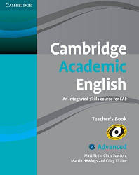 Cambridge Academic English. An Integrated Course for EAP Advanced teacher's Book