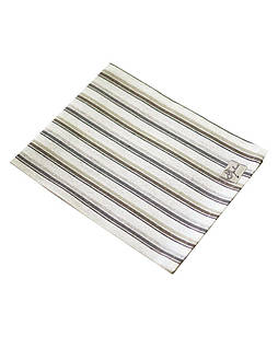 Серветка на стіл Кантрі коричнева смужка