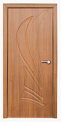Модель Корона (світлий горіх) ПГ, міжкімнатні двері, Ніколаєв