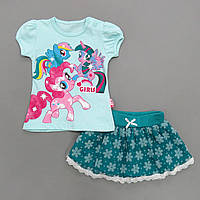 Летний костюм My Little Pony для девочки. 68, 74 см