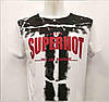 Футболка чоловіча з коротким рукавом і принтом Super Hot від M до XXL, фото 10