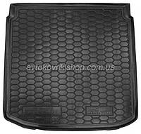 Резиновый коврик багажника Seat Altea XL 2006- (нижняя полка) Avto-Gumm