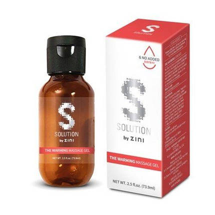 Масажний гель Zini Solution The Warming Massage Gel, 70 мл , фото 1
