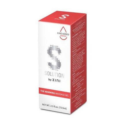 Масажний гель Zini Solution The Warming Massage Gel, 70 мл , фото 4