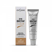 Профессиональная краска для бровей Levissime Eye brow color Брови, Кожа головы, Лицо, окрашивание бровей, светло коричневый 7-7