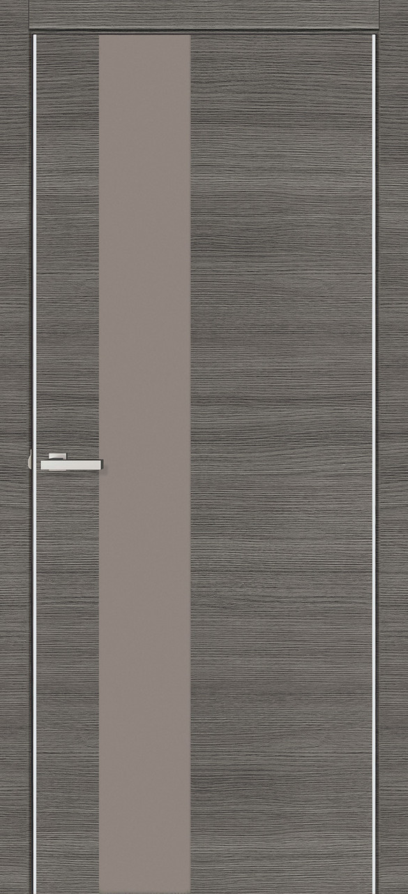 Полотно двері Cortex Alumo 03 graphite ash line, фото 1