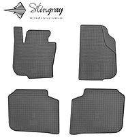 Гумові килимки Skoda Superb 2013- (Шкода Суперб) кількість 4 штуки