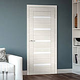 Полотно двері Cortex Deco 07 дуб bianco line, фото 2