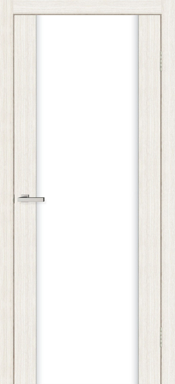 Полотно двері Cortex Gloss дуб bianco triplex молочний, фото 1