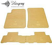 Гумові килимки SsangYong Rexton II 2006- (Санг Йонг Рекстон) кількість 4 штуки