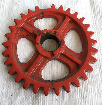 ЗУБЧАТКА РЕДУКТОРА (колесо зубчасте зернове) СЗГ 00.119 (СЗТ) z = 30, d = 35, D=190