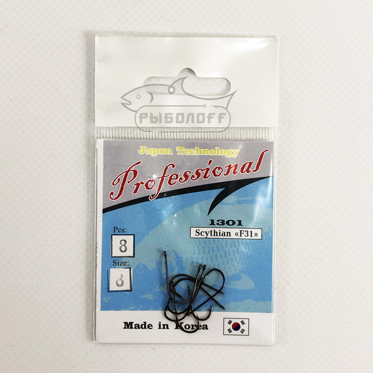 Гачок Professional 1301 розмір 8 8 кількість, фото 1