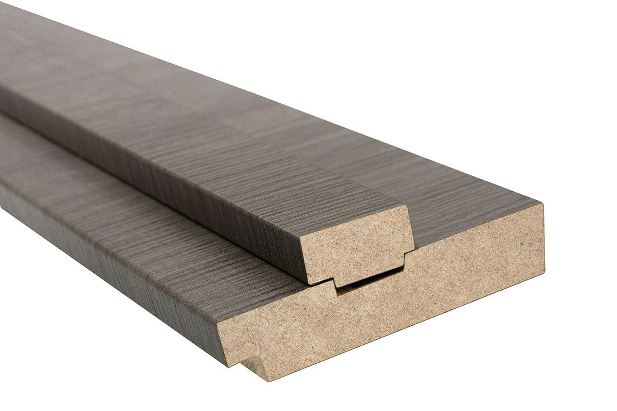 Коробка cortex мдф 80х33х2050 мм дуб ash line, комплект, фото 1