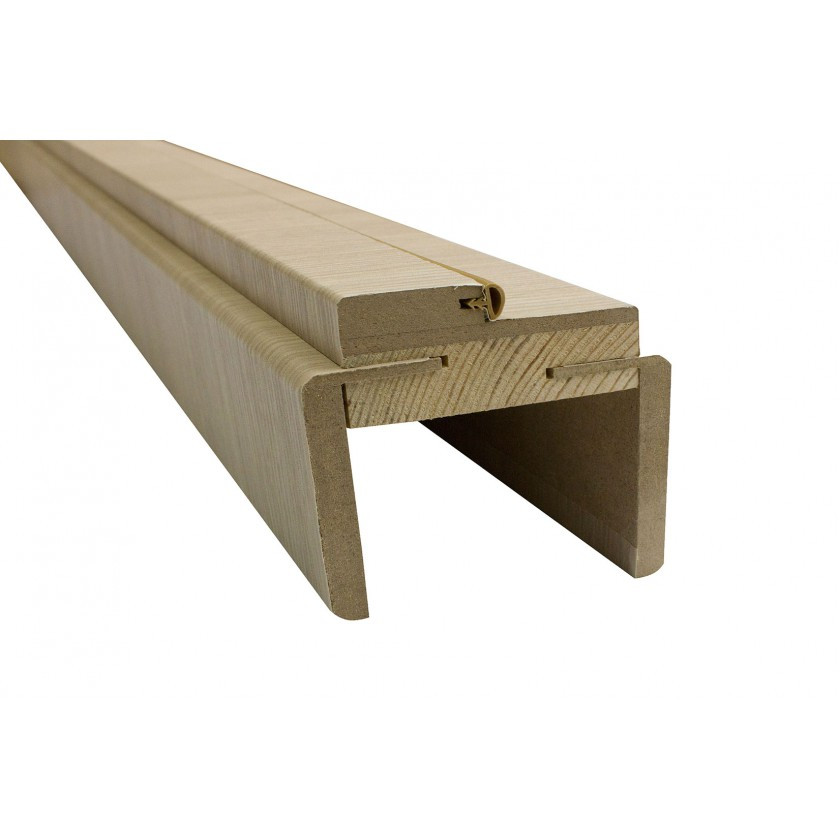 Погонаж телескопічний cortex дуб latte line, комплект, фото 1