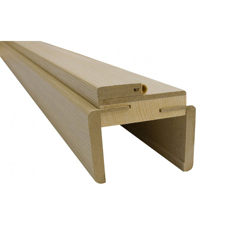 Погонаж телескопічний cortex дуб latte, комплект, фото 1