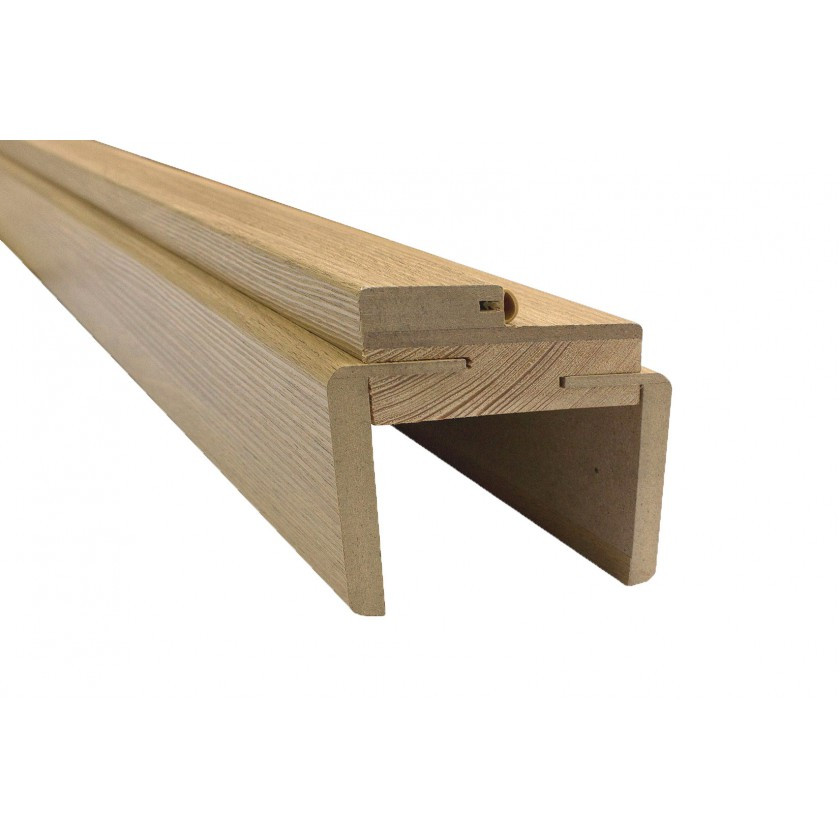 Погонаж телескопічний cortex дуб tobacco, комплект, фото 1