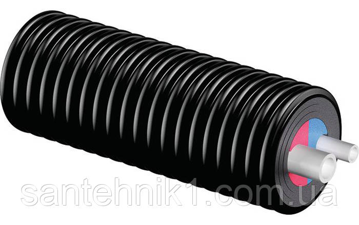 Труба теплоизолированная Uponor Ecoflex Aqua Twin 50x6,9-25x3,5/175 - фото 1 - id-p913881600
