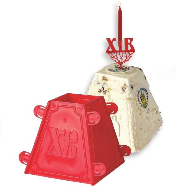 Форма для сирної пасхи, велика 1000 г, фото 1