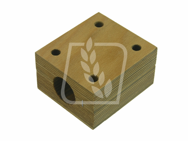 AZ31217 Підшипник деревяний вала 38мм соломотряса комбайна John Deere 952-1188, фото 1