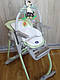 Стільчик для годування Chicco Polly Magic 3in1 lime, фото 6