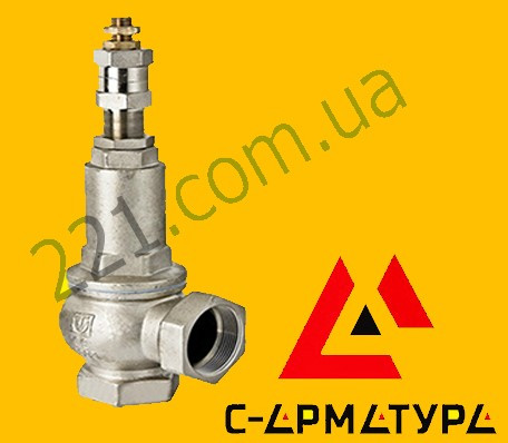 Клапан запобіжний регульований Valtec Ду 40