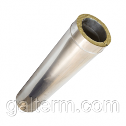 Труба дим. утеплена з нерж. к/к ø180/250 х 1м 0,8мм сталь 304, фото 1